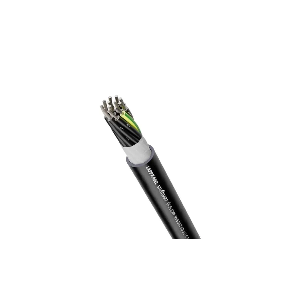 Lapp Olflex Robust FD 1.5 Sqmm 12 Core Copper Flexible Cable Black PVC FR (Flame Retarda) 0026525