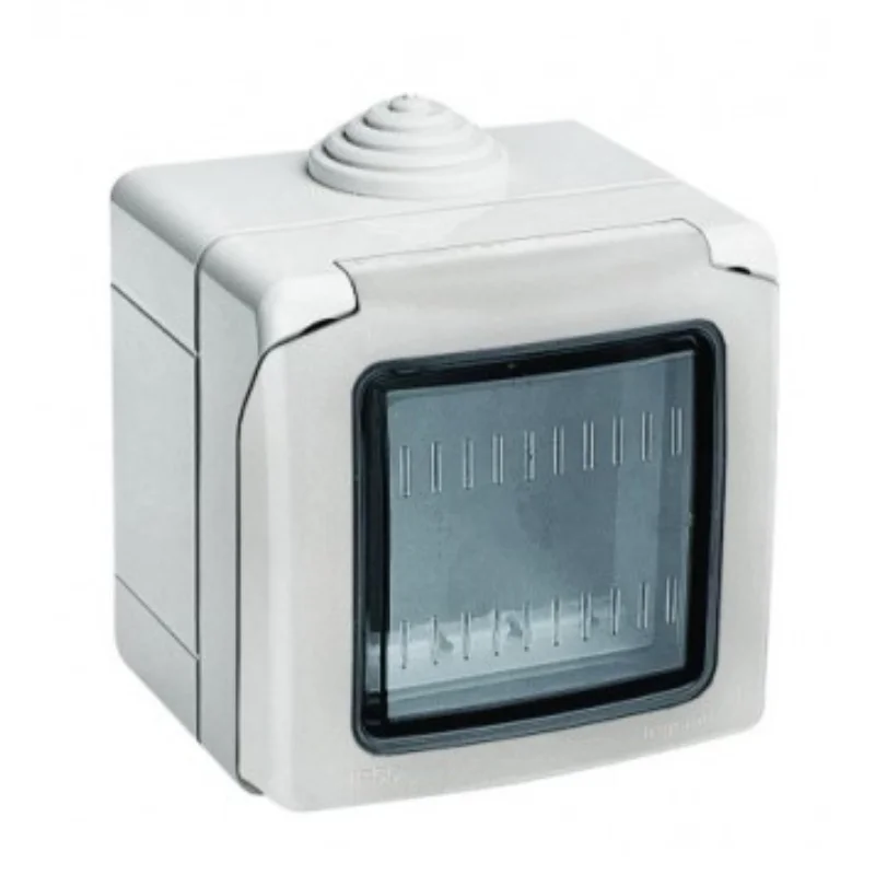 Debflex 706663 Coffret étanche 8 Modules Gris IP65 Bornier