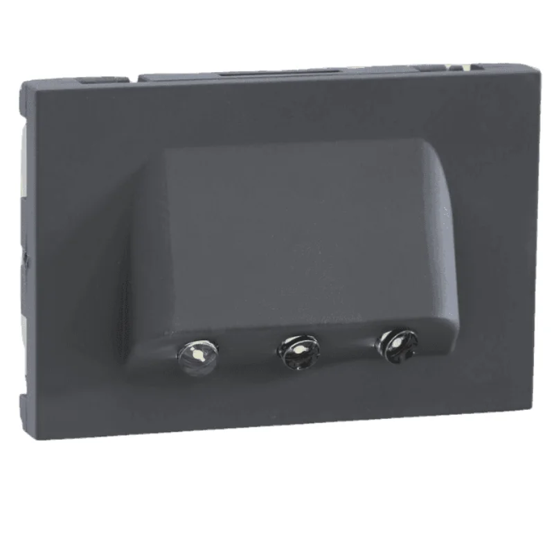 Legrand Lyncus Chic Grey LED Skirting Light 3 Module 6774 48