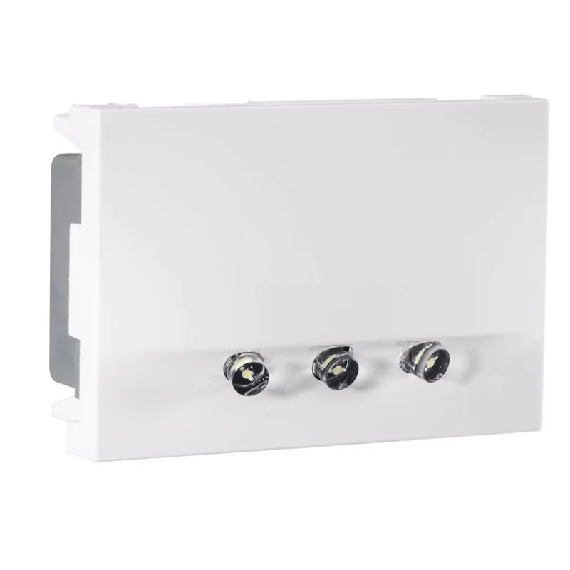 Legrand Lyncus White LED Skirting Light 3 Module 6772 48