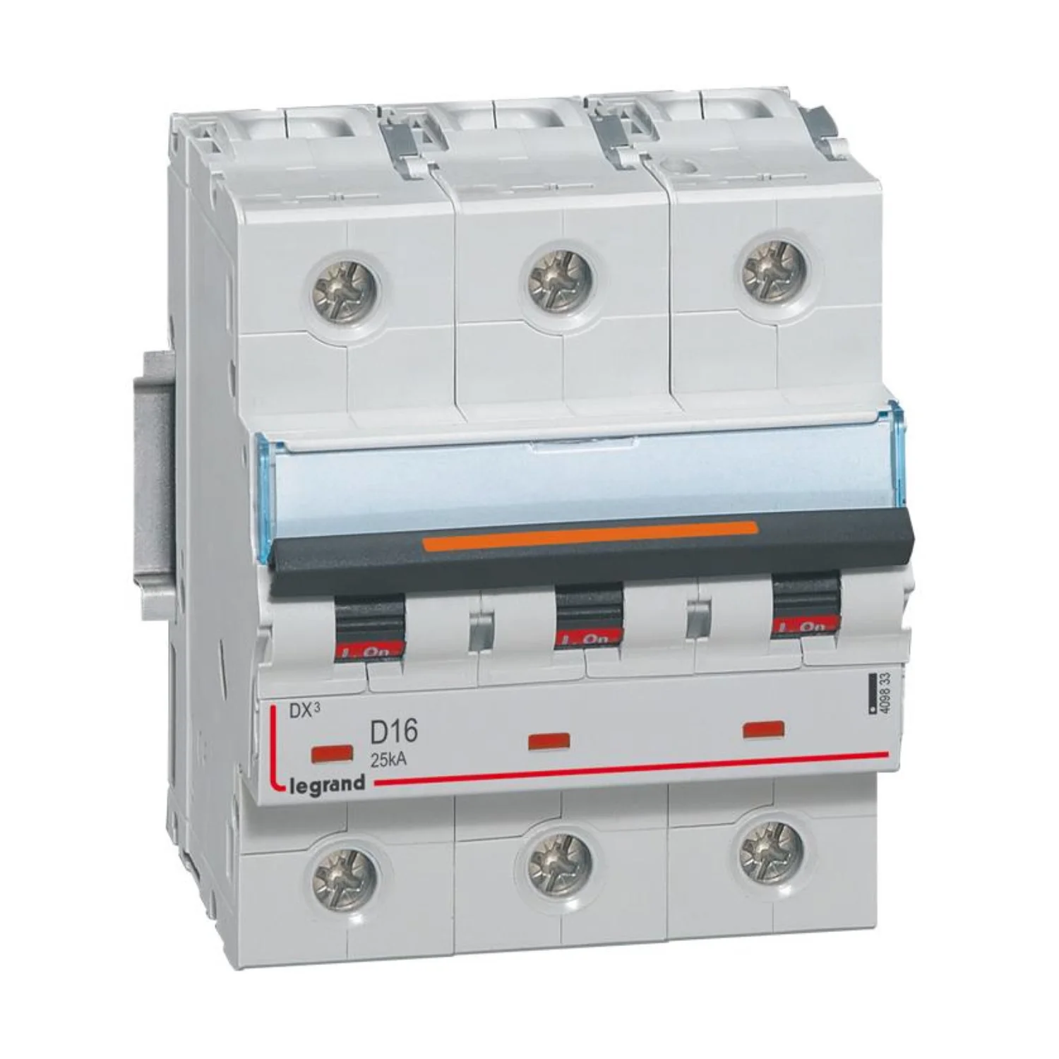 Legrand DX3 MCB 32 A 3 Pole 10 kA C-Curve MCB 4086 58