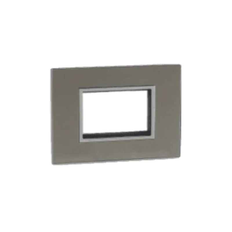 Legrand Arteor 4 Module Metal Stainless Steel Cover Plate 575736
