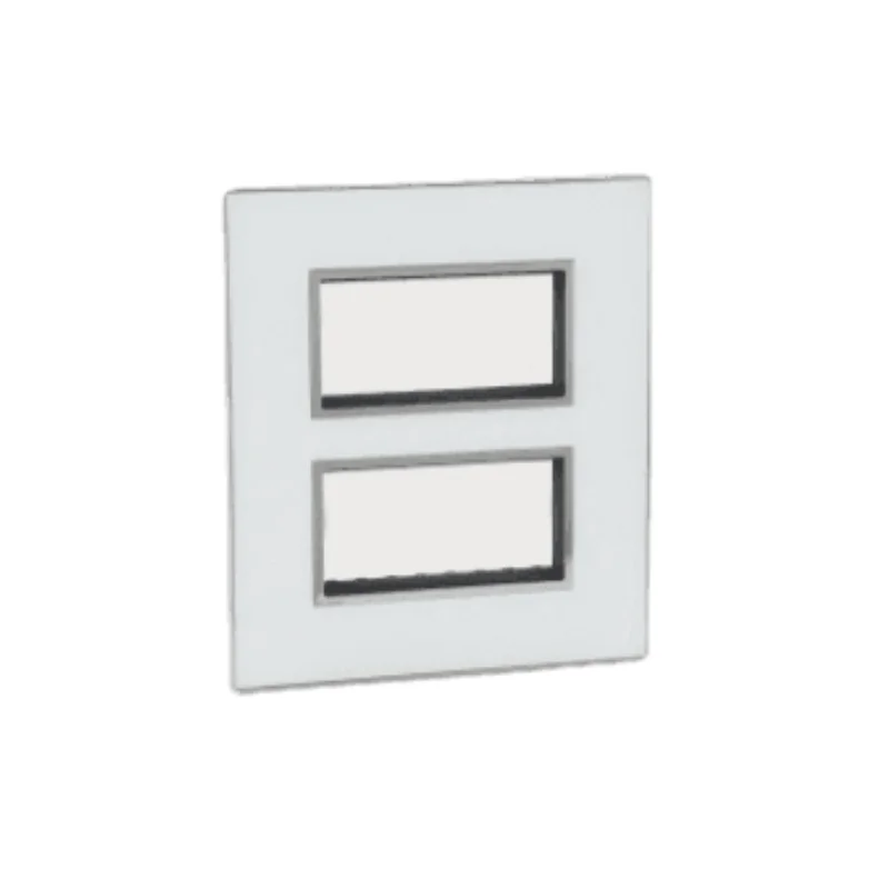 Legrand Arteor 8 Module Mirror White Cover Plate 575764