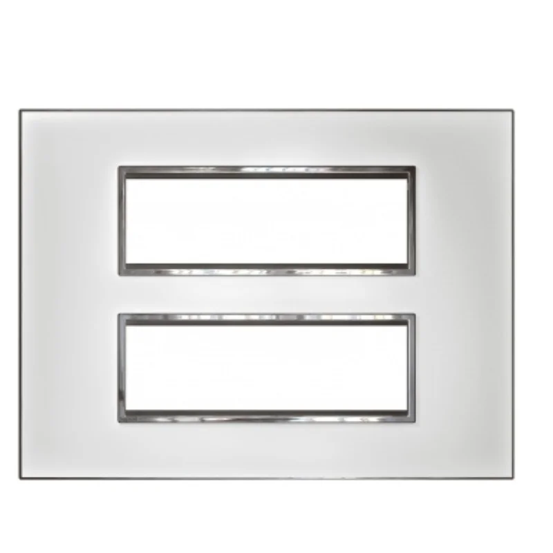 Legrand Arteor 12 Module Mirror White Cover Plate 575774