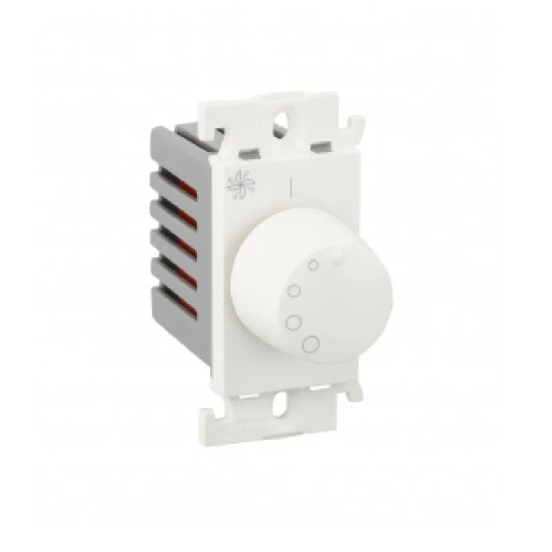 Legrand Mylinc White Fan Regulator 100 W 1 Module 4 Step 6755 31