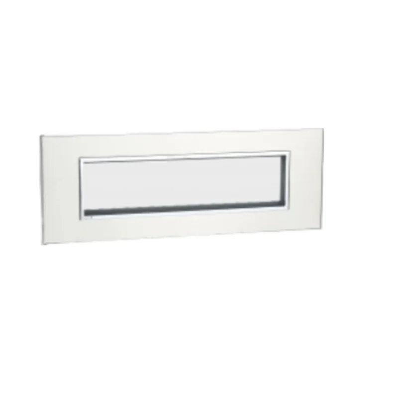 Legrand Arteor 8 Module Metal Stainless Steel Cover Plate 575756