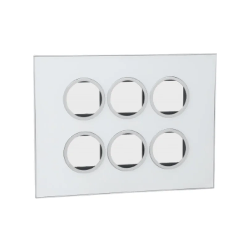 Legrand Arteor 12 Module Mirror White Cover Plate 575954