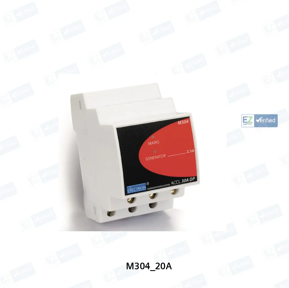 Electron Microcontroller Based ACCL EB : SP, 30A, DG : SP, 20 A, 2 Pole
