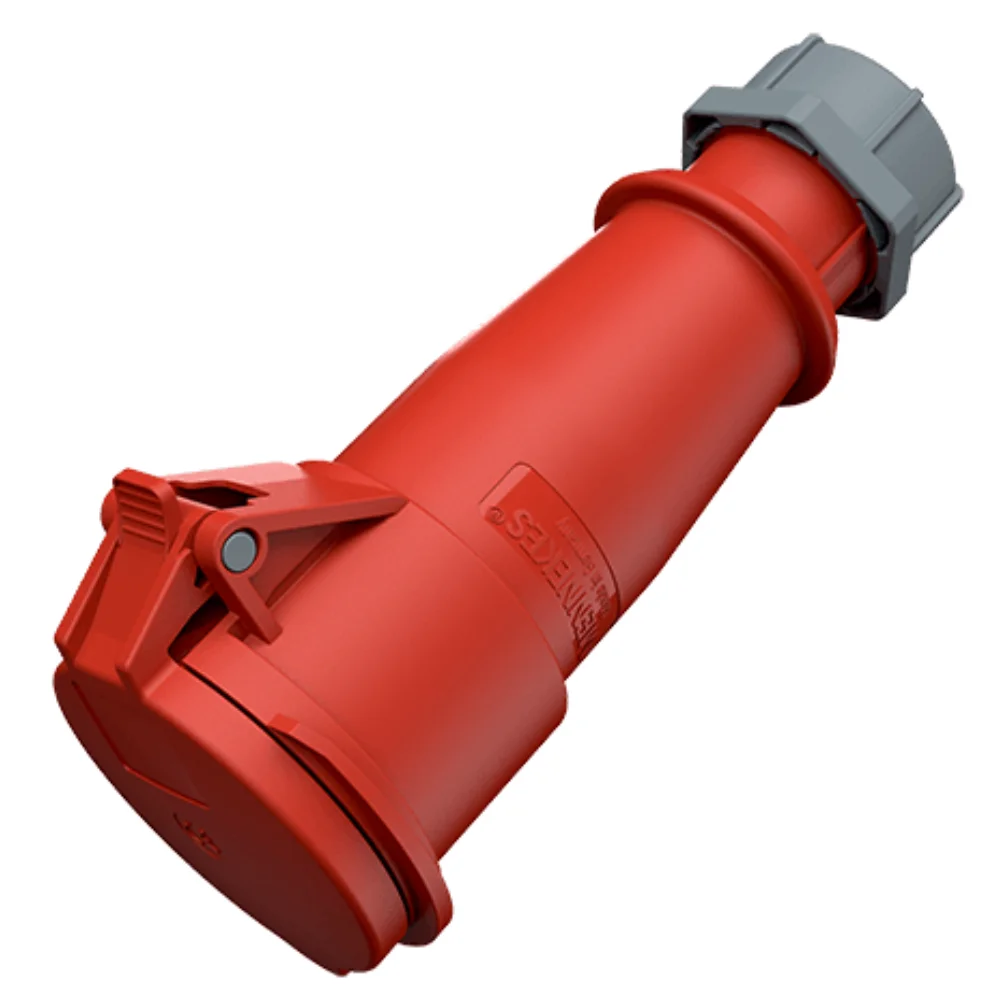 Mennekes CEE Connector 32 A 3 Pole+E IP 44 400 V 6H Screw Type 526