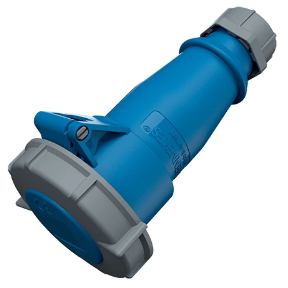 Mennekes CEE Connector 16 A 2 Pole+E IP 67 230 V 6H Screw Type 540
