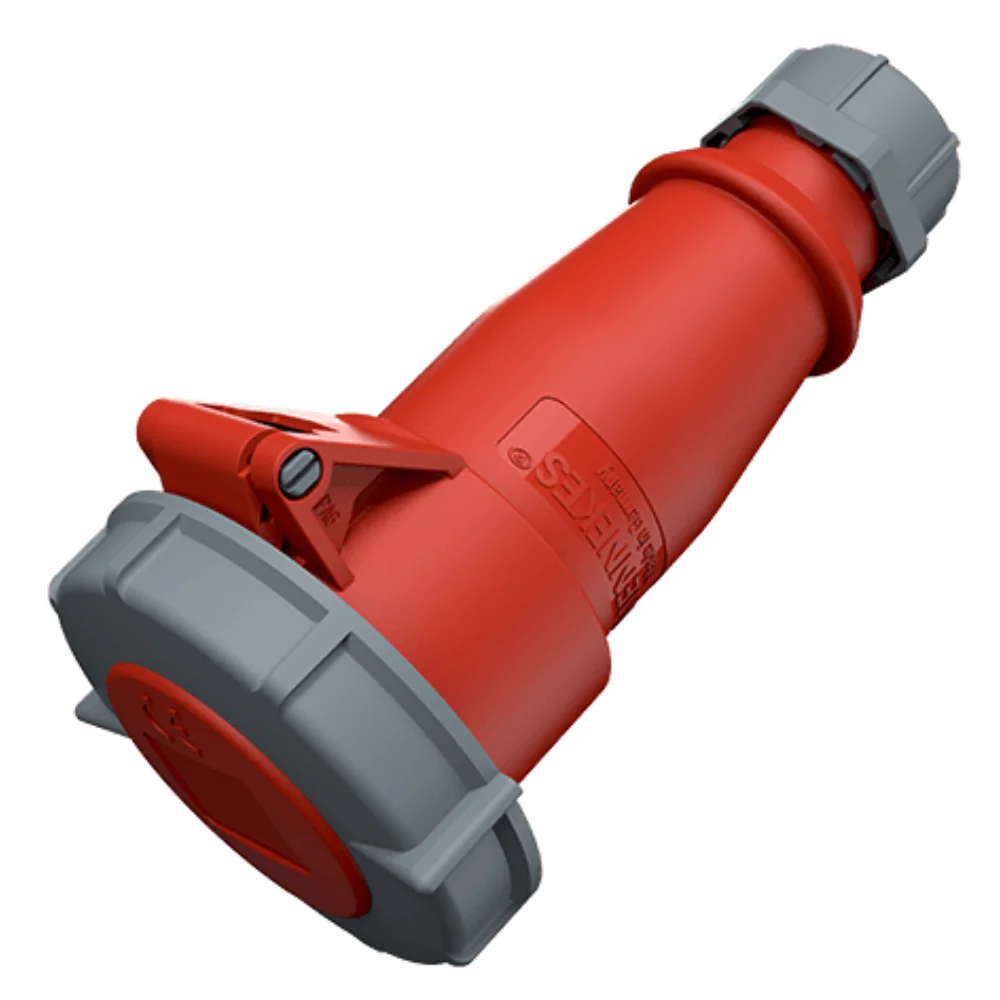 Mennekes CEE Connector 16 A 3 Pole+E IP 67 400 V 6H Screw Type 544