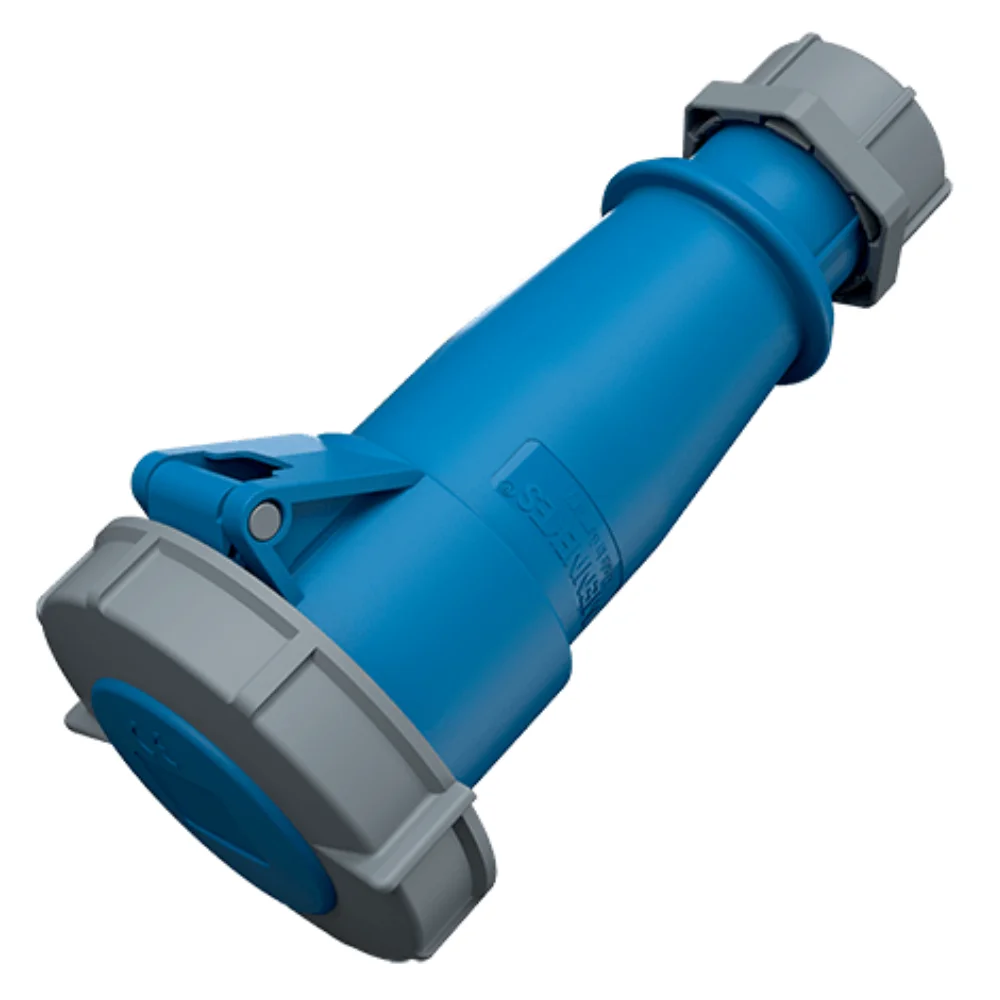 Mennekes CEE Connector 32 A 2 Pole+E IP 67 230 V 6H Screw Type 552