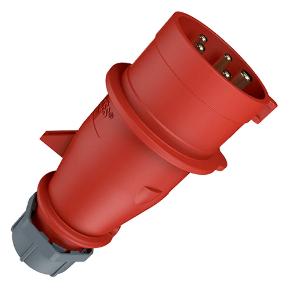 Mennekes CEE Plug 32 A 3 Pole+N+E IP 44 400 V 6H Screw Type 4