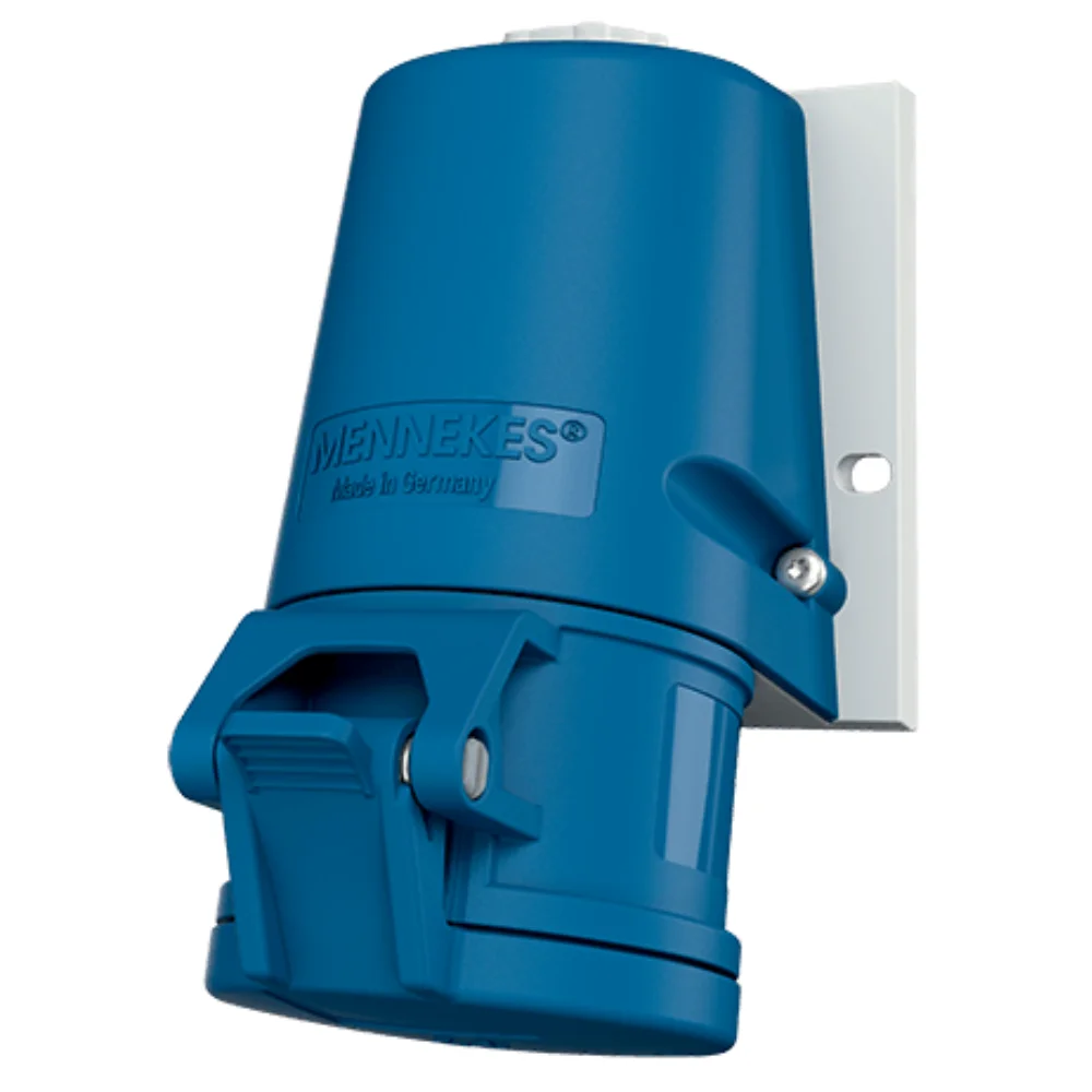 Mennekes CEE Receptacle 32 A 3 PIN IP 44 230 V 6H Wall Mounted 27005
