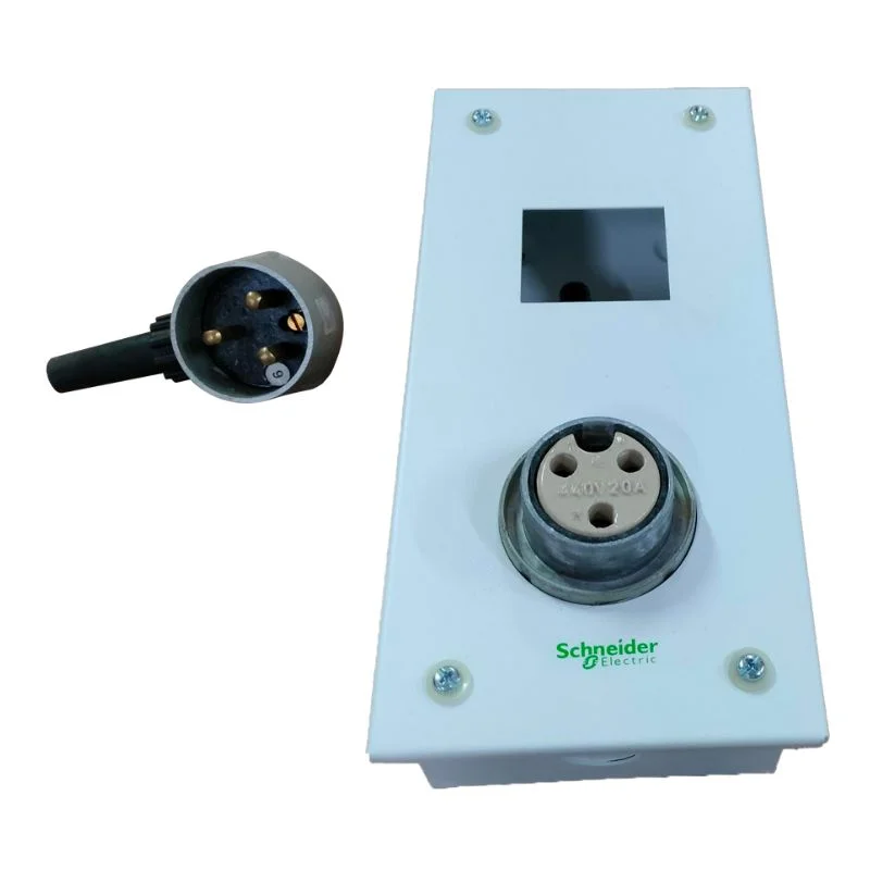 Electra Plug And Socket Box (With P&S) 20 A 3 Pole MGNPST3P20