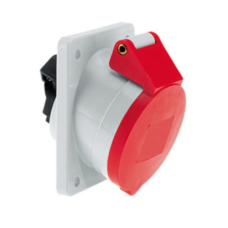 Neptune Bals Insulated Socket 63 A 3 Pole+N+E 230-415 V Panel Mounted Angled Type 12380