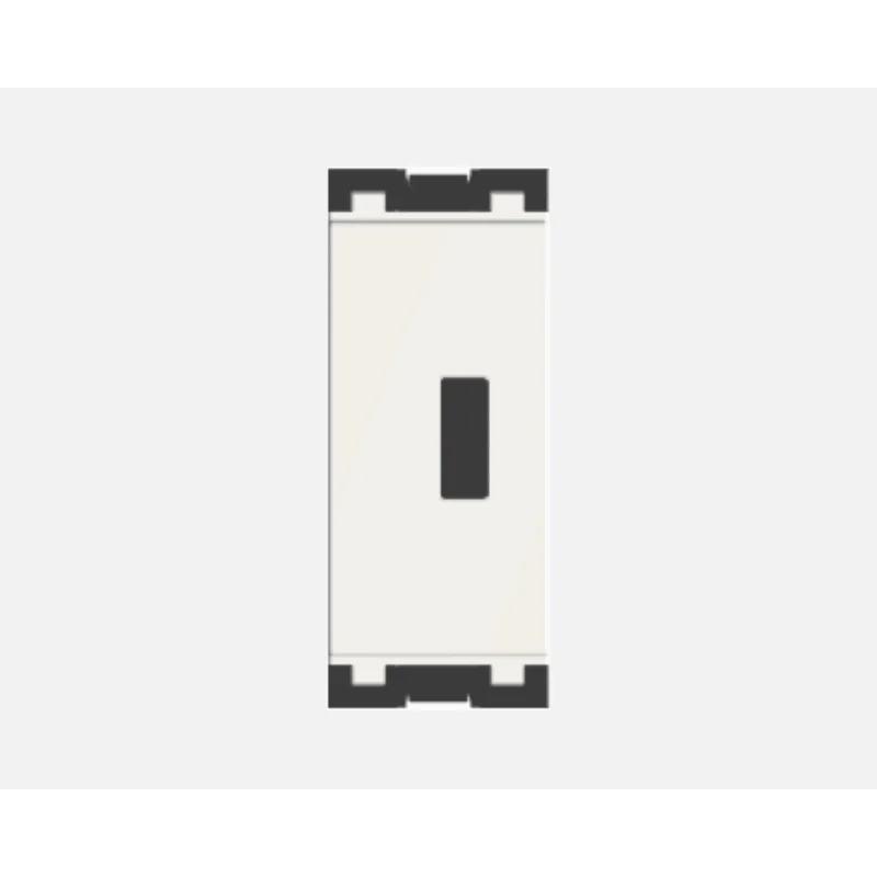 Norisys Cube Series Frost White USB Charger Socket 2.1 A 1 Module C573601