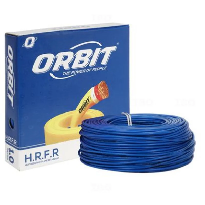 Orbit 1 sq.mm Single Core Copper Flexible Cable Blue PVC FRLS (Flame Retardant Low Smoke) ORB1CU1CMSFRLSB