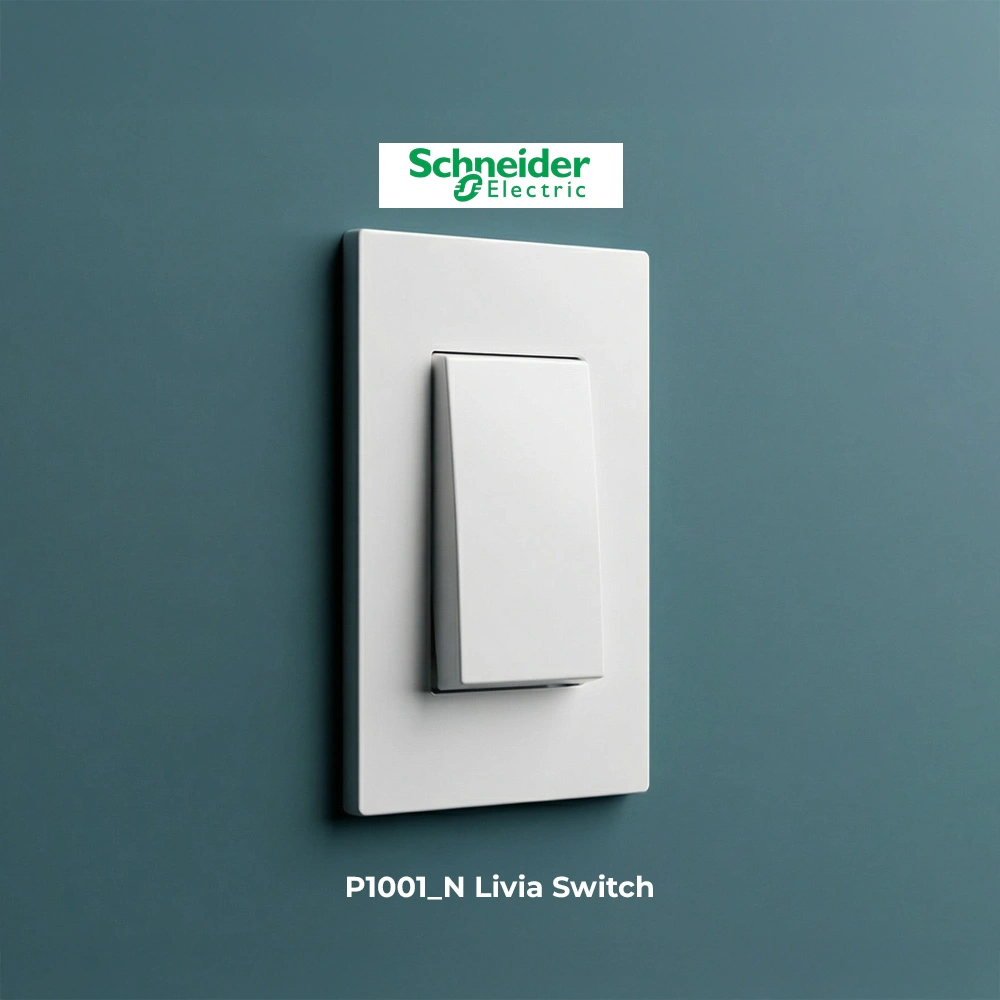 P1001_N Schneider Electric Livia White Switch