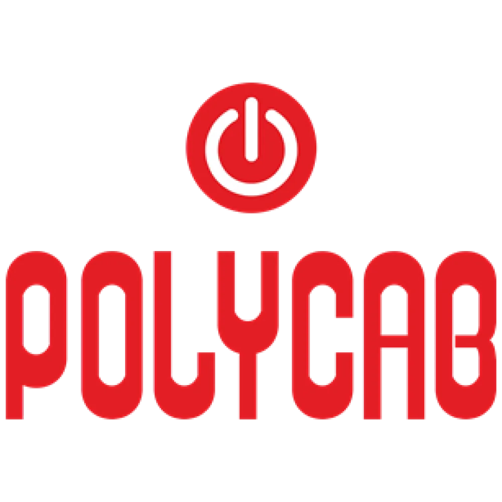 Polycab 2.5 Sq.mm, 5 Core Copper Flexible Cable, Black, PVC FR (Flame Retardant)