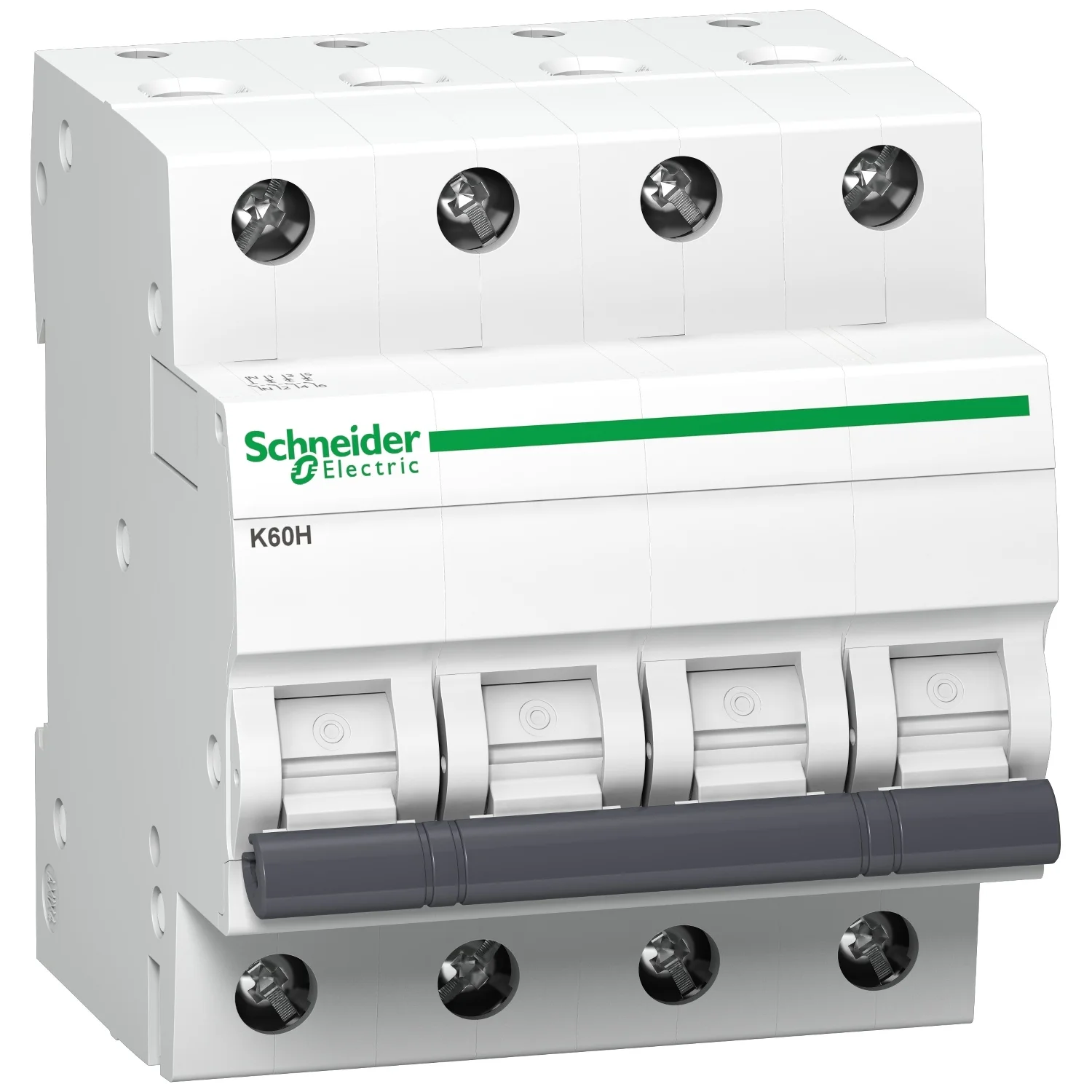 Schneider Electric Acti 9 K60H MCB 40 A 4 Pole 10 kA C-Curve MCB A9KF71440BQ
