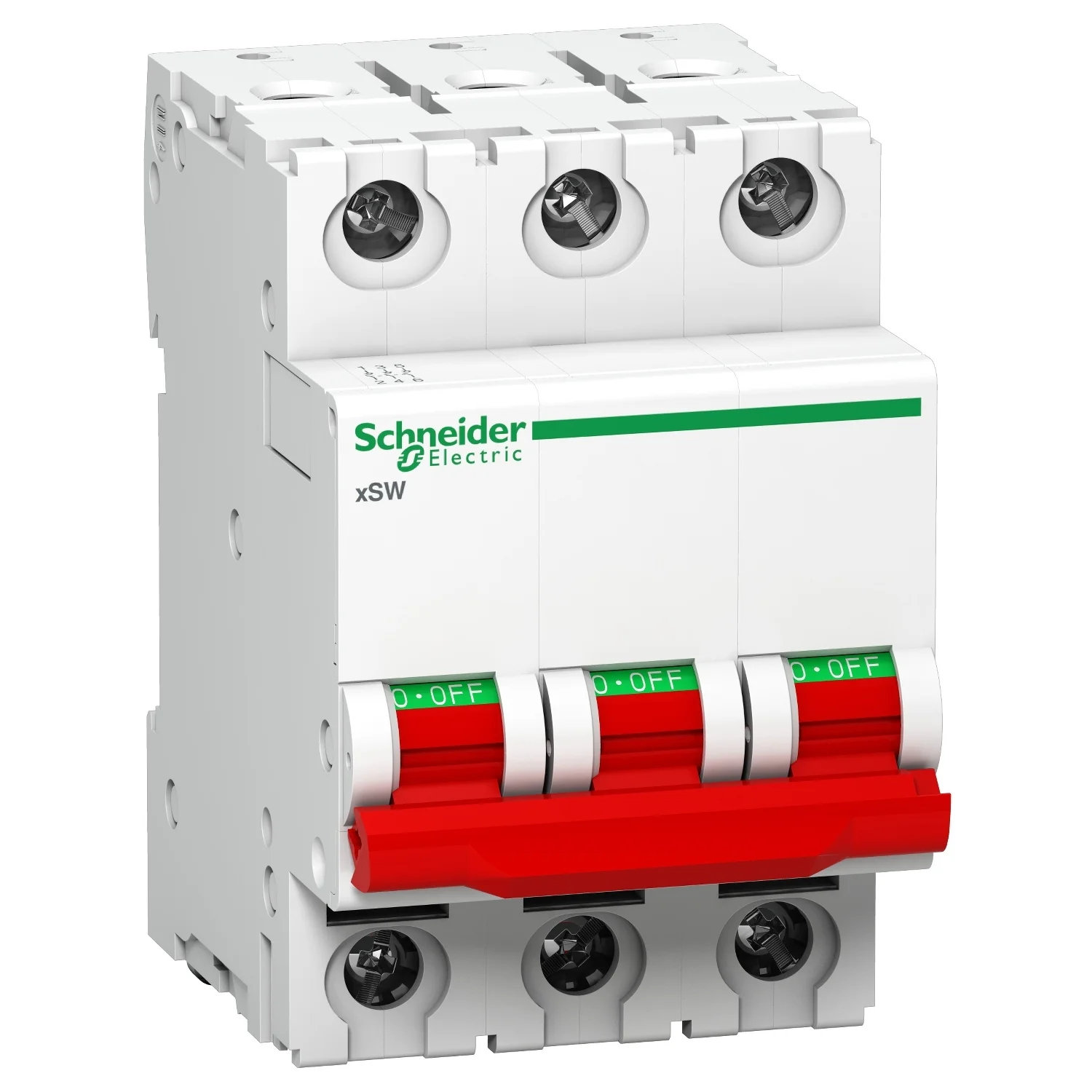 Schneider Electric Acti 9 MCB Isolator 40 A 3 Pole MCB A9S3P040
