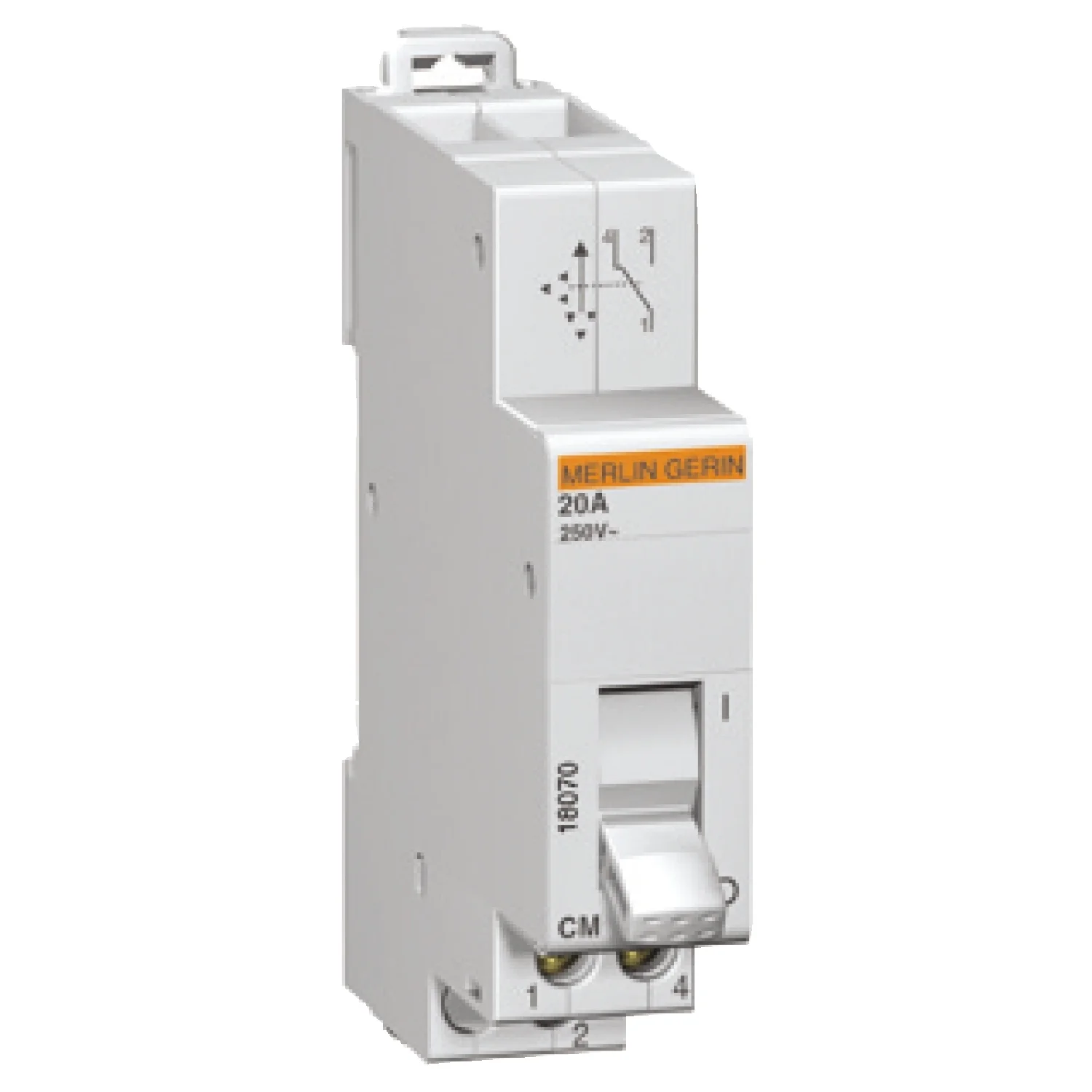 CHANGEOVER SWITCH 2 POS 20A 230V 18071