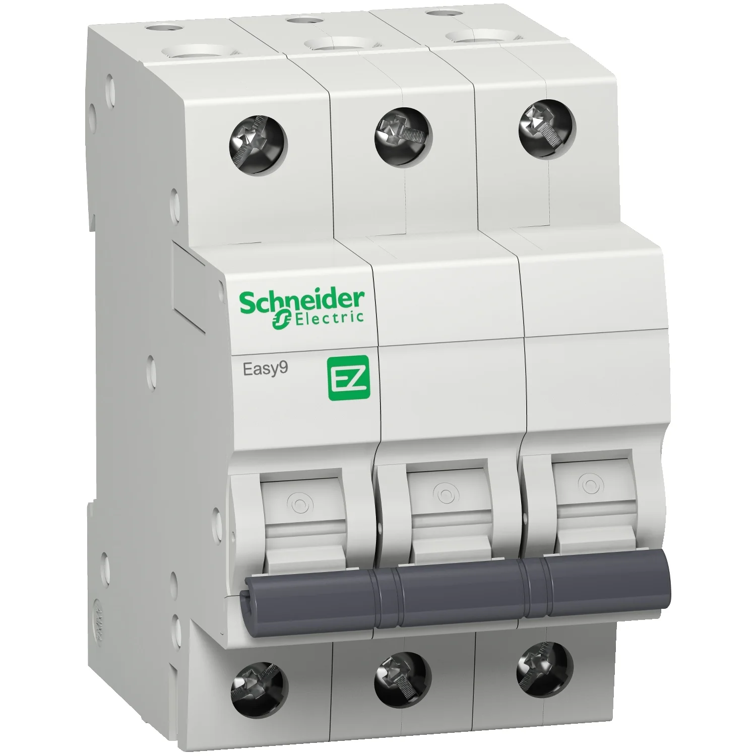 Schneider Electric Easy9 MCB 63 A 3 Pole 10 kA B-Curve MCB EZ9F21363
