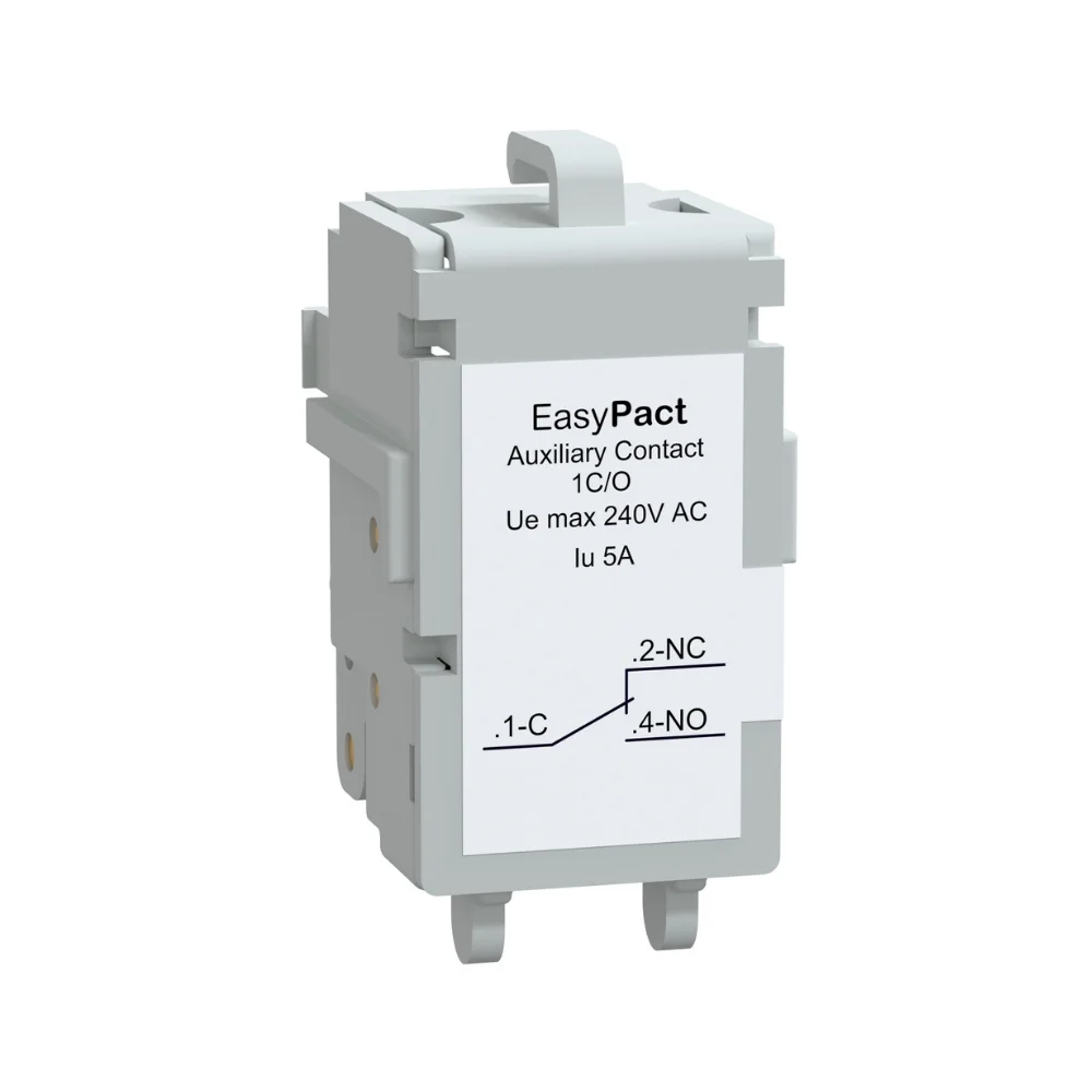 Schneider Electric Auxiliary Switch (Contact) 1 C/O Suitable For 800/1000/1250A EasyPact CVS MCCB LV500601