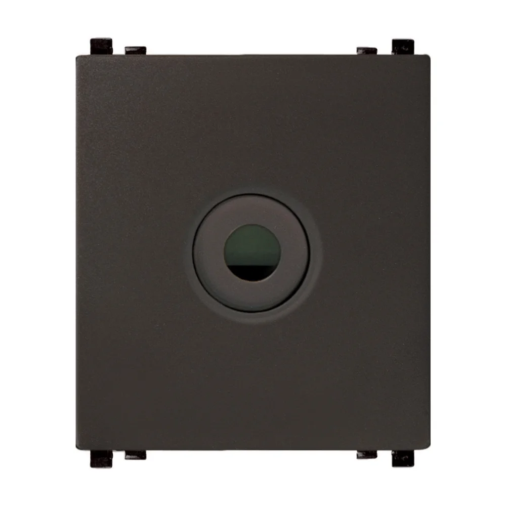 Schneider Electric ZENcelo Cord Outlet Dark Grey 1 Module IN8445CO(BZ)
