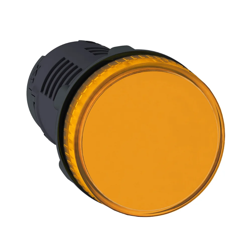 Schneider Electric Harmony XB7 Pilot Light Amber 24 V Direct Integral LED XB7EV08BPN
