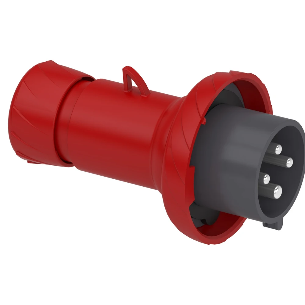 Schneider Electric Pratika Wander Plug 32 A 3 PoleE IP 67 380415 V Screw Type PKE32M734