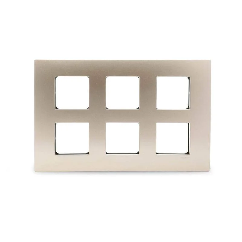 Schneider Electric Opale 12 Module Matt Gold Cover Plate AAKX0759