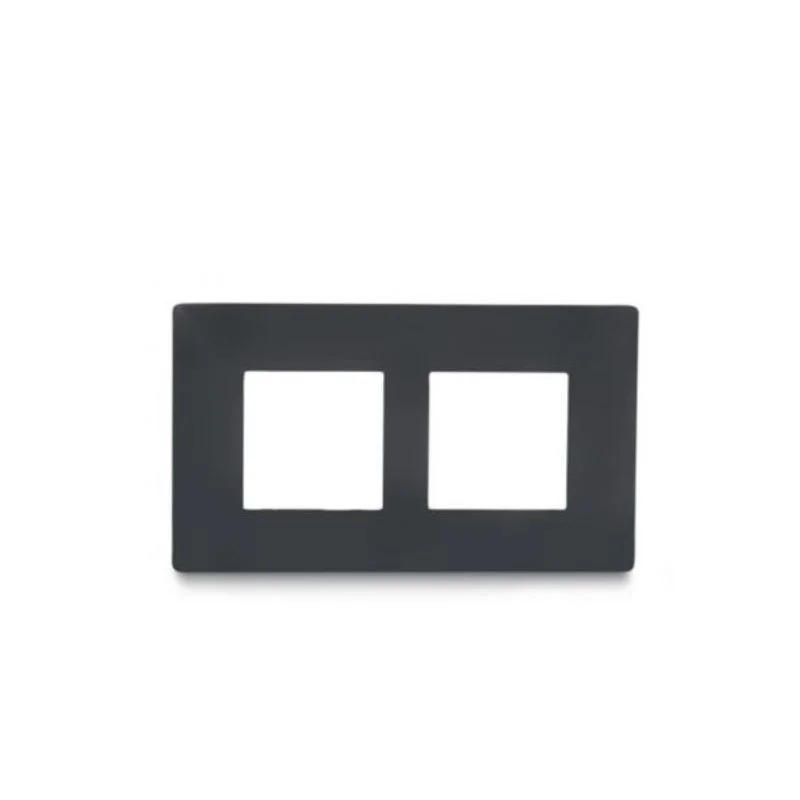 Schneider Electric Livia 4 Module Pebble Grey Cover Plate P0704DG