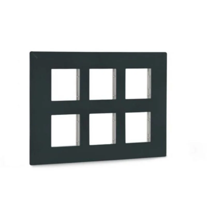 Schneider Electric Livia 12 Module Pebble Grey Cover Plate P0712DG