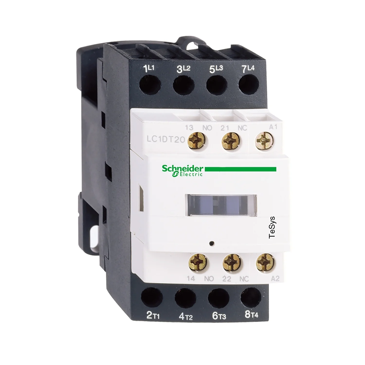 Schneider Electric Tesys Power Contactor - D Model 25 A 4 Pole 220 V AC 2 NO + 2 NC AC1 Duty LC1D128M7