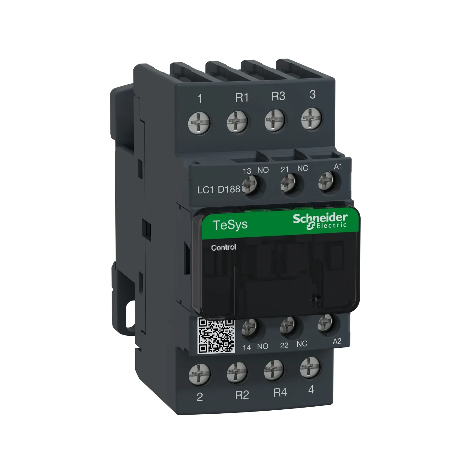 Schneider Electric Tesys Power Contactor - D Model 32 A 4 Pole 220 V AC 2 NO + 2 NC AC1 Duty LC1D188M7