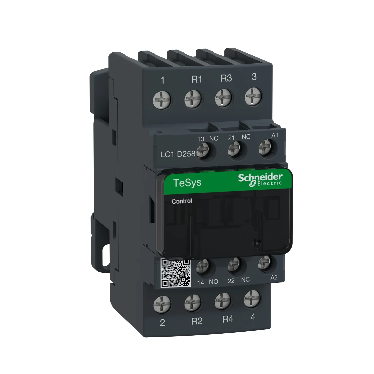 Schneider Electric Tesys Power Contactor - D Model 40 A 4 Pole 220 V AC 2 NO + 2 NC AC1 Duty LC1D258M7