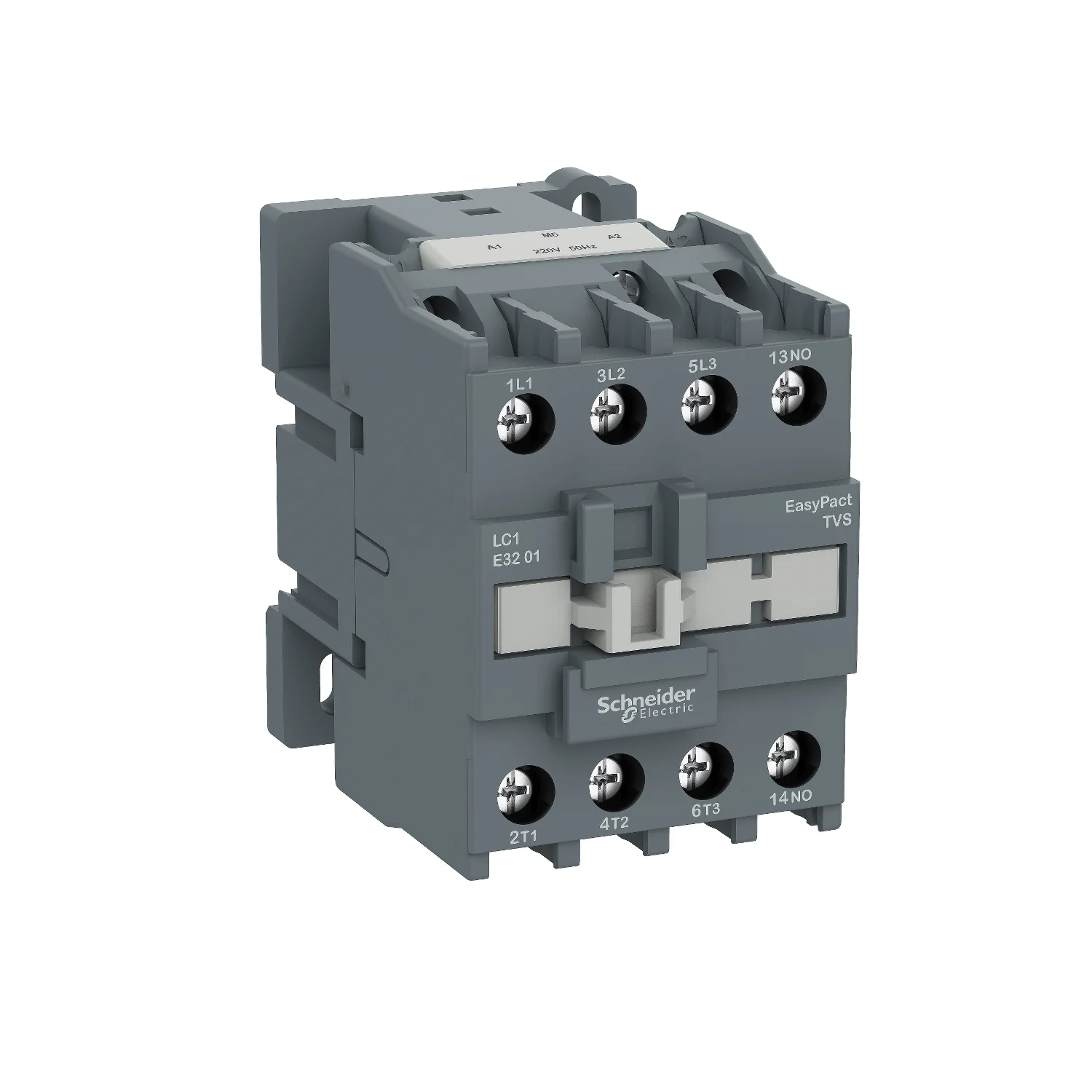 Schneider Electric EasyPact TVS Power Contactor 32 A 3 Pole 415 V AC 1 NO AC3 Duty LC1E3210N5