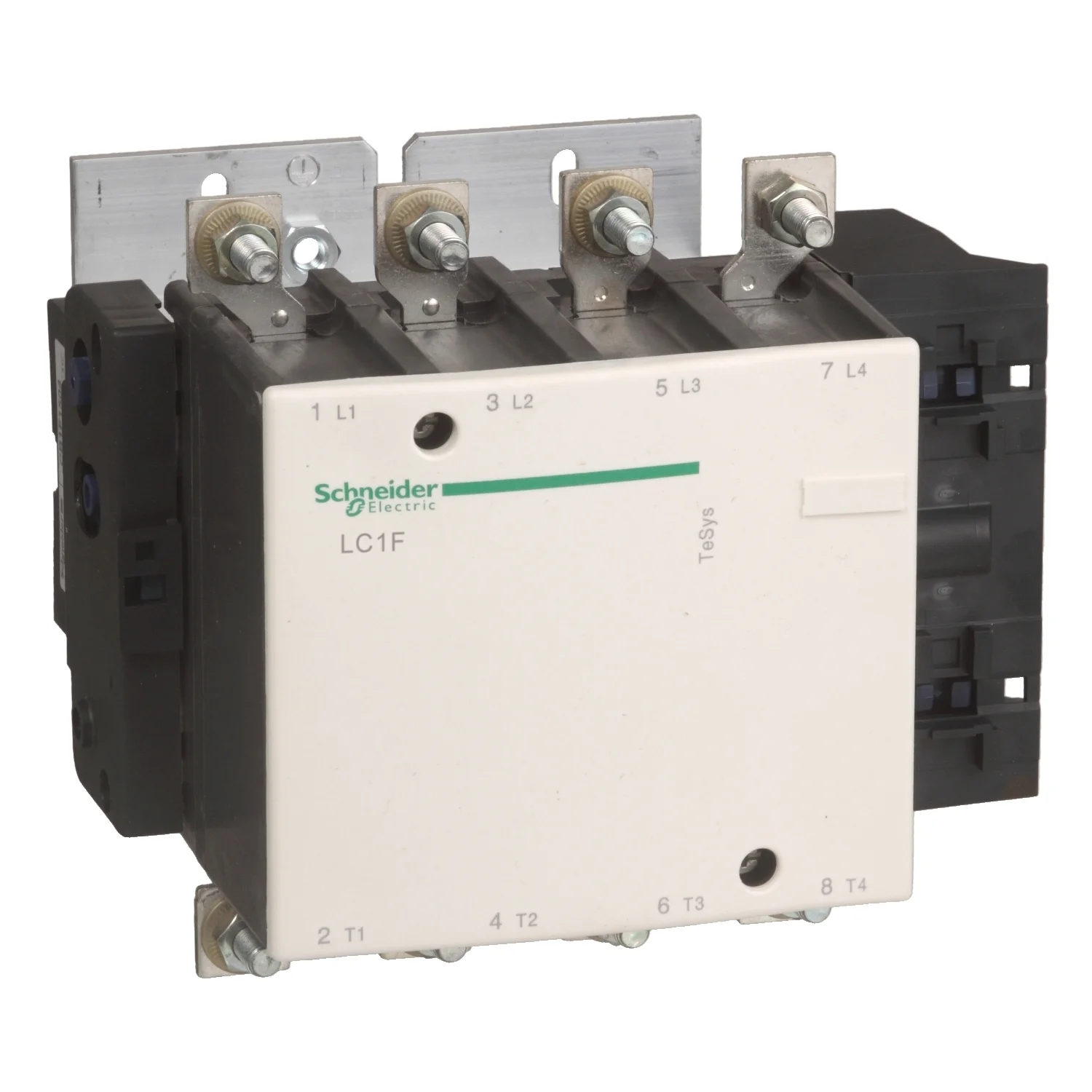 Schneider Electric Tesys Power Contactor - F Model 275 A 4 Pole 4 NO AC1 Duty Without Coil LC1F1854
