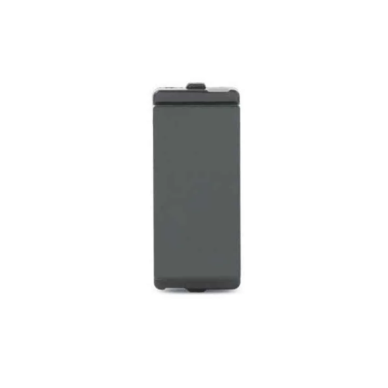 Schneider Electric Livia 1 Module Pebble Grey Blank Plate P0001_DG