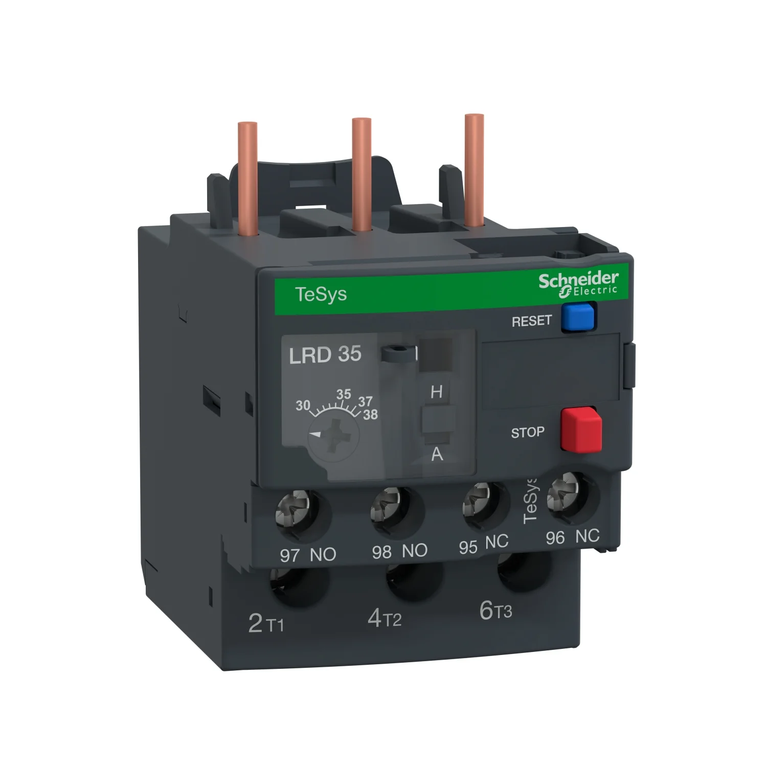 Schneider Electric TeSys Thermal Overload Relay - D Model 30 - 38 A Direct Mounting For Use With LC1D32 LC1D38 Contactors LRD35