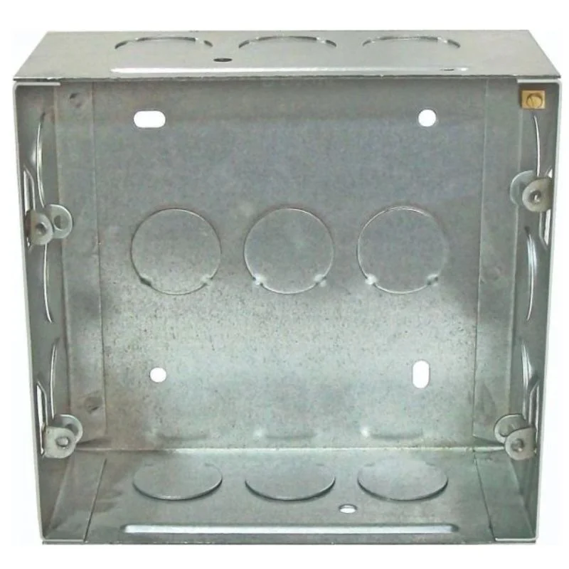 Schneider Electric 8 Module Vertical Flush Mounting Metal Box MR1109