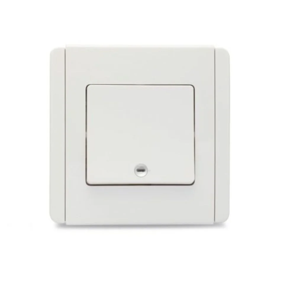Schneider Electric NEO Vertical Dolly 1 Gang Switch 10 A White 1 Way With LED Indicator E3031V1EWWW