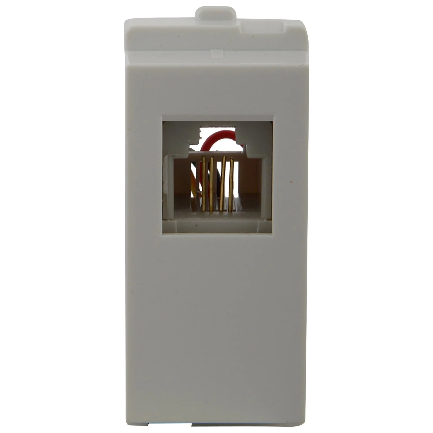 Schneider Electric Opale Coke Grey Telephone Outlet RJ 11 1 Module Single Jack AAKY4010