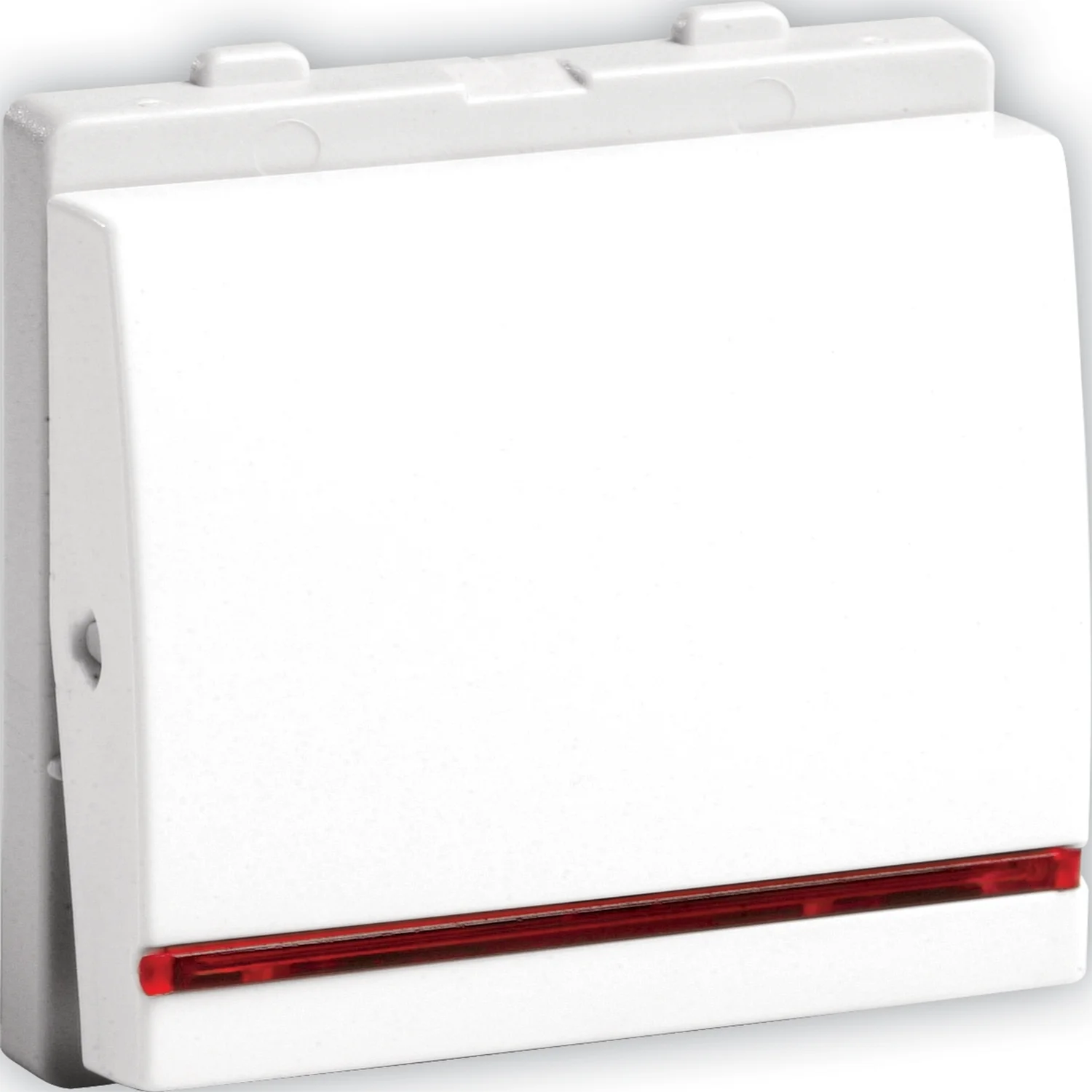 Schneider Electric Opale White DP Switch 20 A 2 Module 1 Way With Indicator X1286WH
