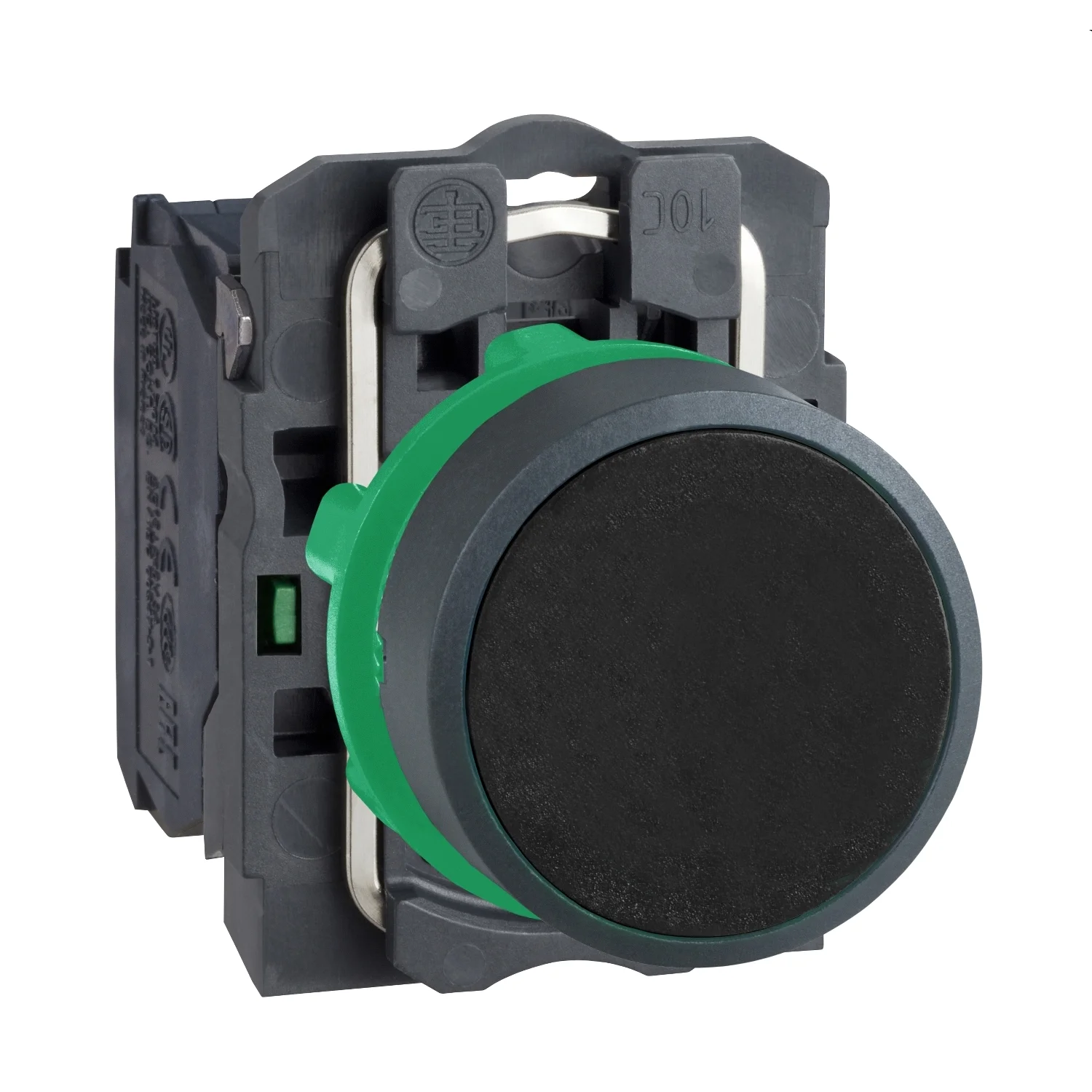 Schneider Electric Harmony XB5 Push Button Black Flush Type XB5AA21N