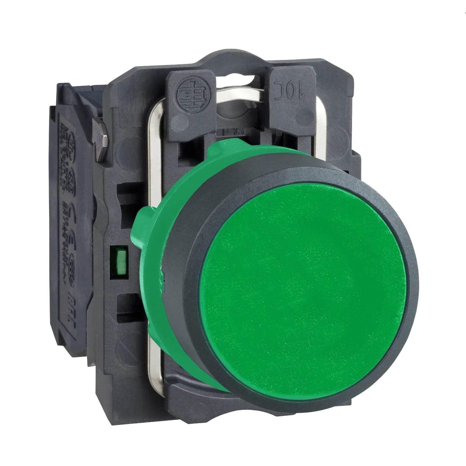 Schneider Electric Harmony XB5 Push Button Green Flush Type With NO Contact XB5AA31N