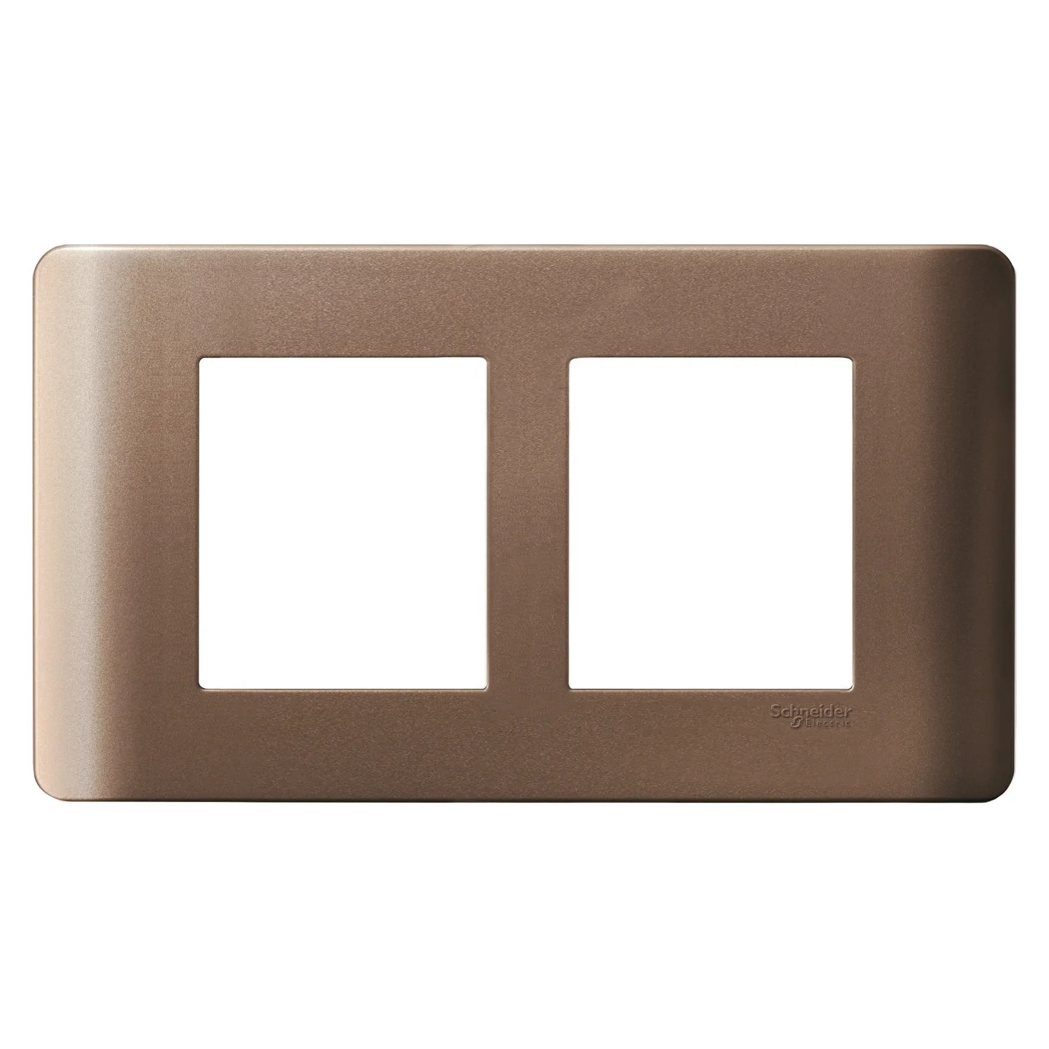 Schneider Electric ZENcelo 4 Module Silver Bronze Cover Plate IN8404C(SZ)