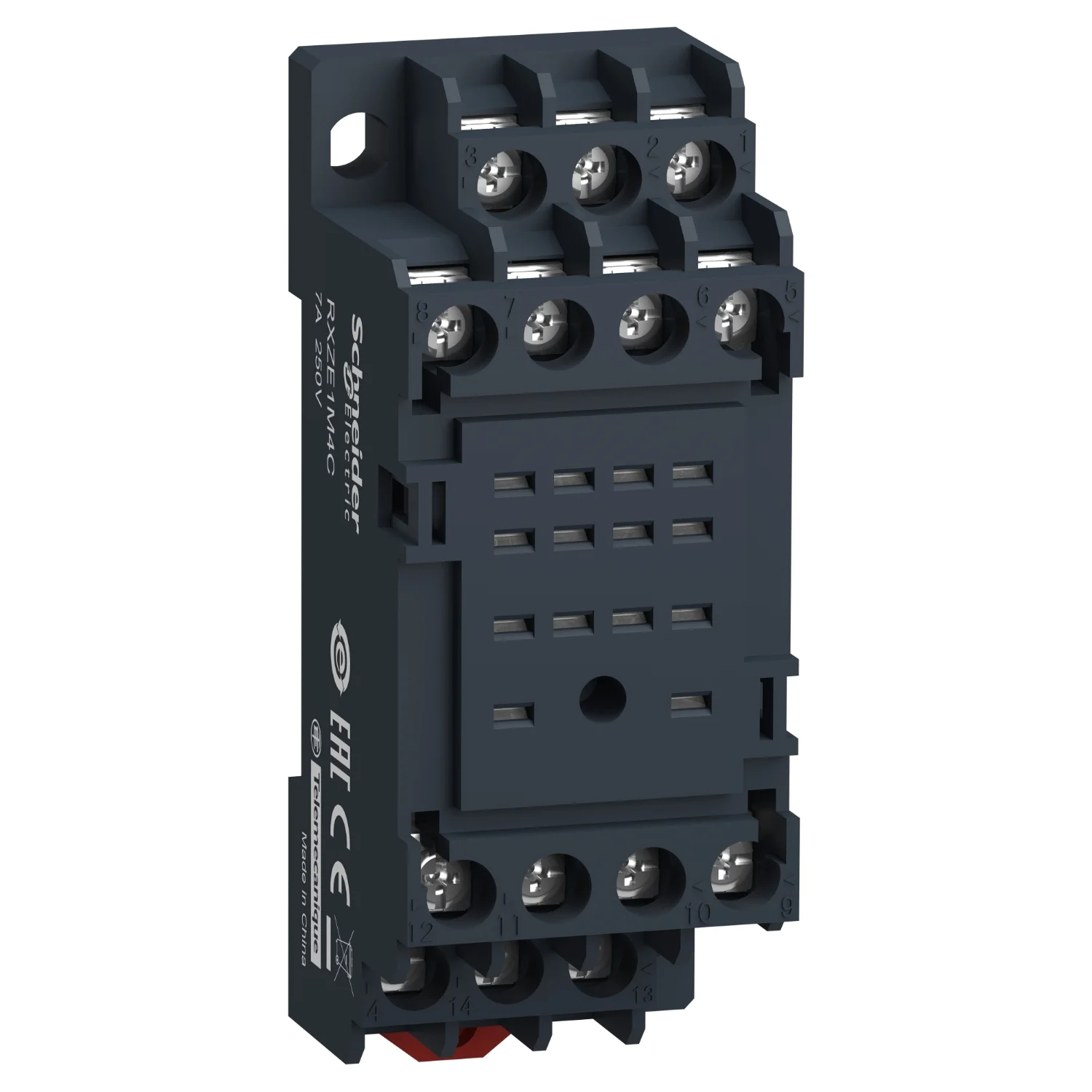 Schneider Electric Harmony Socket 7 A 4 C/O 29mm RXZE2M4N